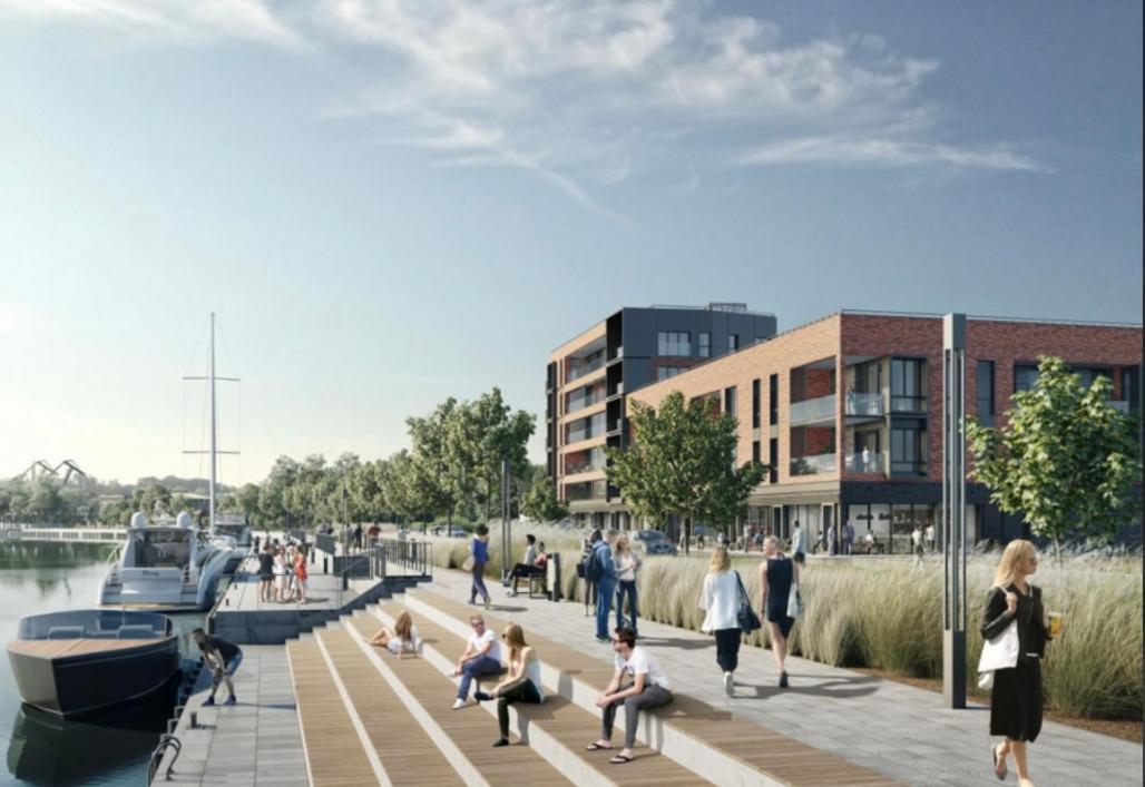 Apartament Gdansk Premium Lux Nadmotlawie Exteriör bild
