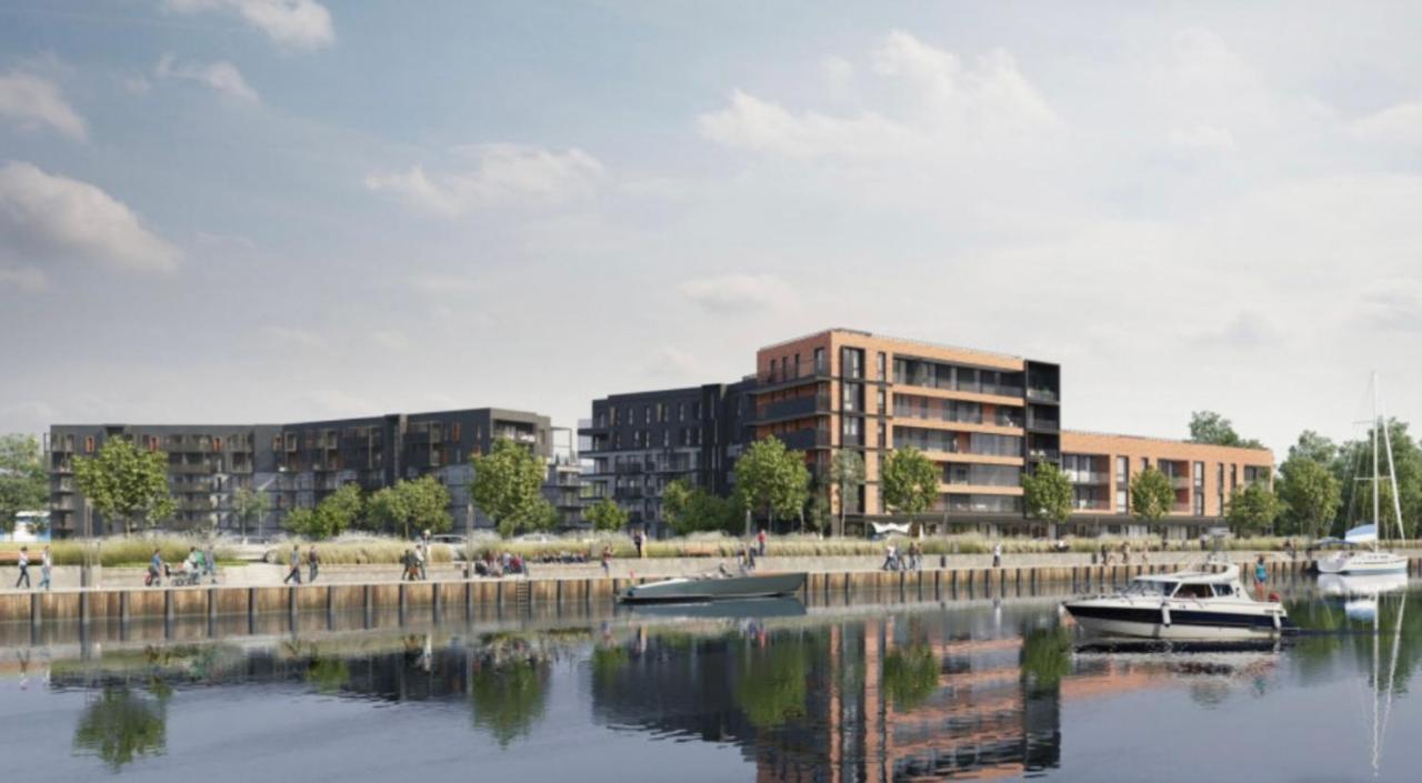 Apartament Gdansk Premium Lux Nadmotlawie Exteriör bild